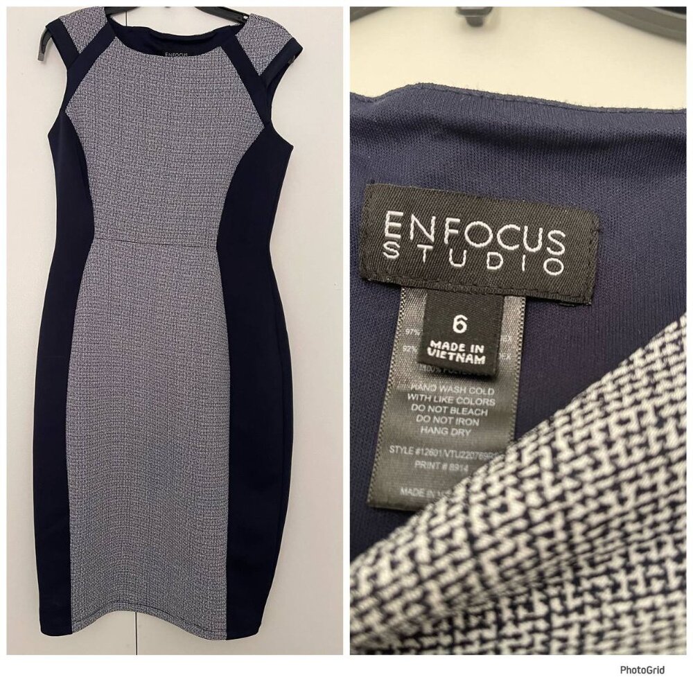 ENFOCUS STUDIO WOMEN'S DRESS ,SIZE 6